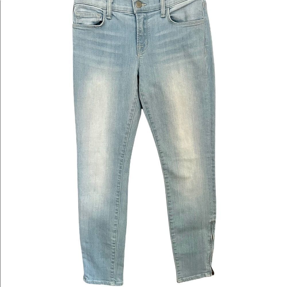 J. Brand Reflex Skinny Capri with ankle zips